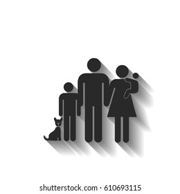 family vector icon