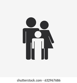 Family vector icon