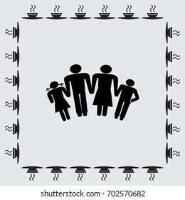 family vector icon