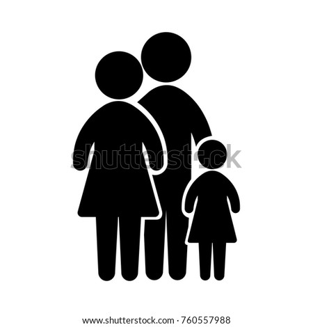 Family Vector Icon Stock Vector (Royalty Free) 760557988 - Shutterstock