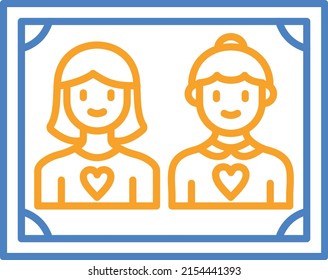 Family vector icon. Can be used for printing, mobile and web applications.