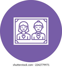 Family vector icon. Can be used for printing, mobile and web applications.