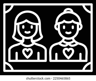 Family vector icon. Can be used for printing, mobile and web applications.