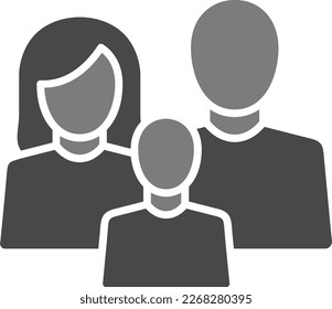 Family vector icon. Can be used for printing, mobile and web applications.