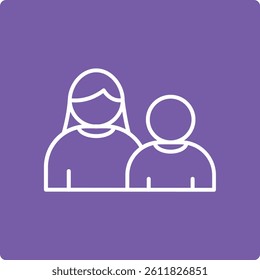 Family vector icon. Can be used for printing, mobile and web applications.