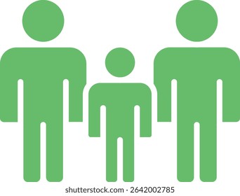 Family vector icon. Can be used for printing, mobile and web applications.