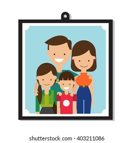 Family , vector illustration 