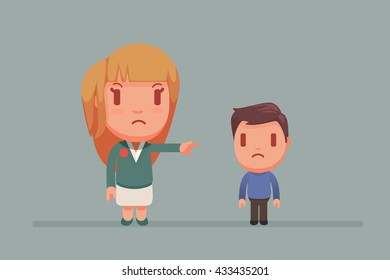 Family vector illustration