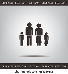 family, vector illustration