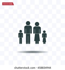 family, vector illustration