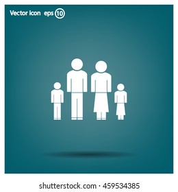 family, vector illustration