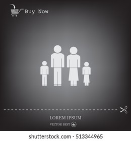 family, vector illustration