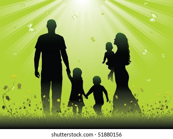 Family. Vector illustration