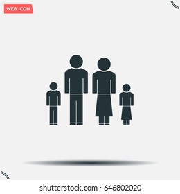 family, vector illustration
