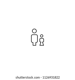 Family vector in illustration icon concept.