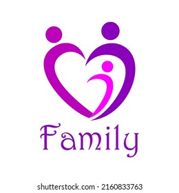 family vector logo vector template