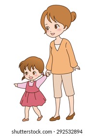 family walk