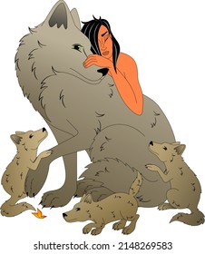 familia de lobos 