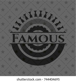 Famous black badge