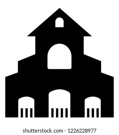 
A famous church in rome, basilica church 
