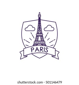 Famous city emblem