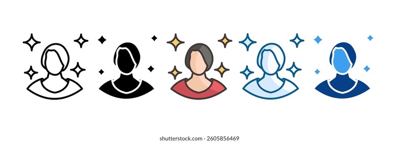 Famous Icon Set Multiple Style Collection