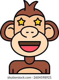 Famous Line vector Icon Design