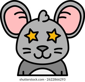 Famous Line vector Icon Design