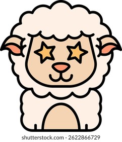 Famoso projeto de ícone de vetor de linha