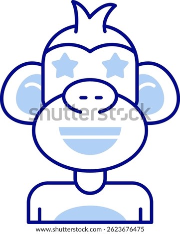 Famous Line vector Icon Design