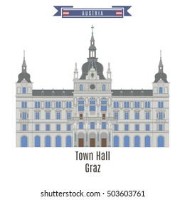 Famous Places in Austria: Town Hall - Graz 