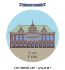 Famous Places in Germany. Rathaus, Bremen