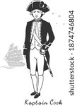 the famous sea traveler Captain Cook