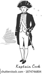 the famous sea traveler Captain Cook