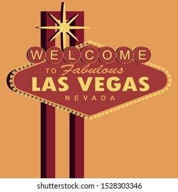Famous sign at the entrance to Las Vegas.