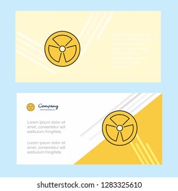 Fan abstract corporate business banner template, horizontal advertising business banner.