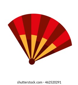 fan air spanish icon vector illustration design