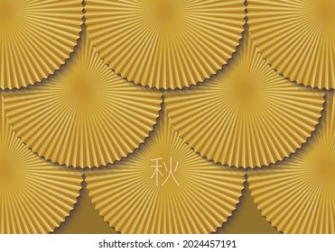 Fan art design decoration, banner, poster, background, vector illustration