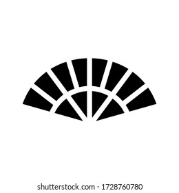 fan Chinese icon or logo isolated sign symbol vector illustration - high quality black style vector icons
