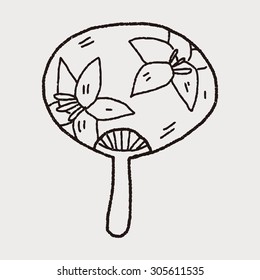 Fan doodle