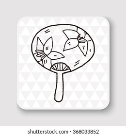 Fan doodle