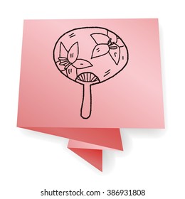Fan doodle