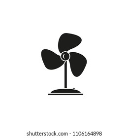 Fan electronic black icon