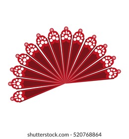 fan flamenco accesory icon