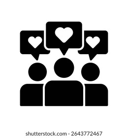 Icono de seguidor o grupo de seguidores