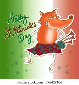 Fan Fox. The Happy St.Patrick's