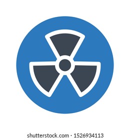 fan glyph colour vector icon