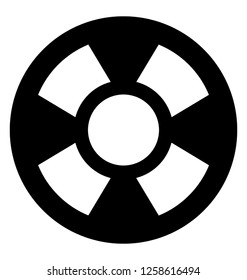 Fan glyph icon vector
