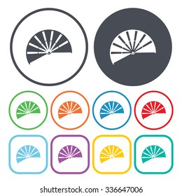 Fan icon. 