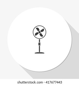 Fan icon. Air conditioner.